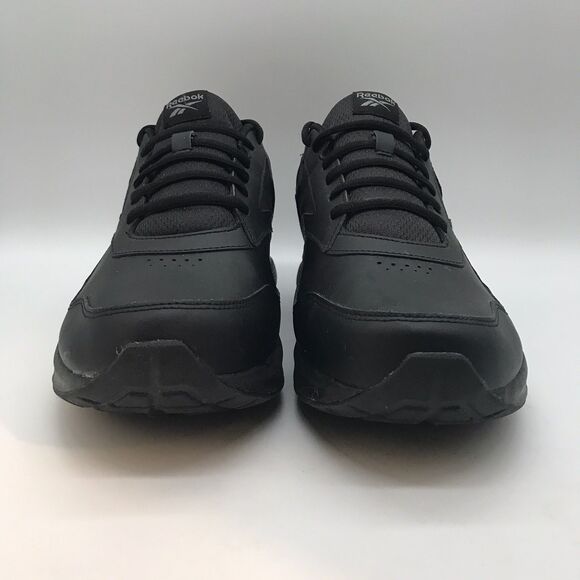 Reebok Walk Ultra 7 DMX Max Walking Shoe Men's 11.5 Black Lace Up Low Top Sneaks - Picture 2 of 13